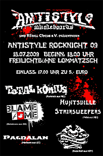 ANTISTYLE ROCKNIGHT 09 ANTISTYLE ROCKNIGHT 09