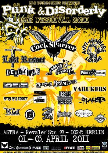 PUNK & DISORDERLY FESTIVAL