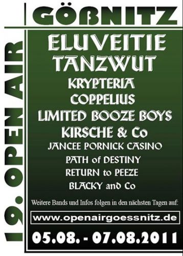 19. OPEN AIR GÖSSNITZ