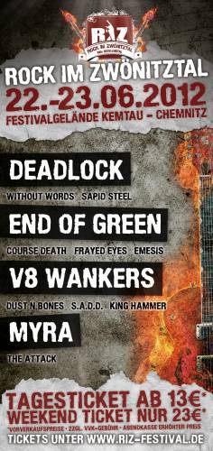 3. ROCK IM ZWÖNITZTAL OPEN AIR 3. ROCK IM ZWÖNITZTAL OPEN AIR