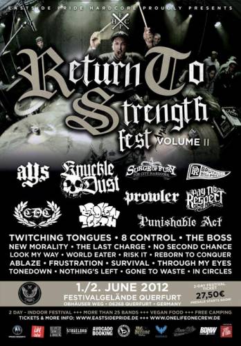 RETURN TO STRENGTH FESTIVAL 2012