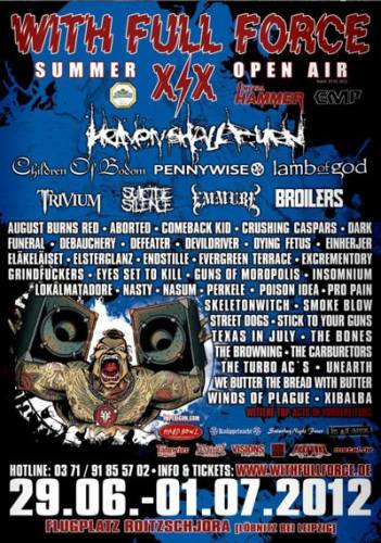 WITH FULL FORCE 2012 WITH FULL FORCE 2012