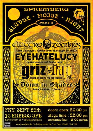 ELECTRO ZOMBIES, EYEHATELUCY UND GRIZ ELECTRO ZOMBIES, EYEHATELUCY UND GRIZ
