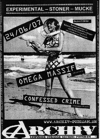 CONFESSED CRIME UND OMEGA MASSIF