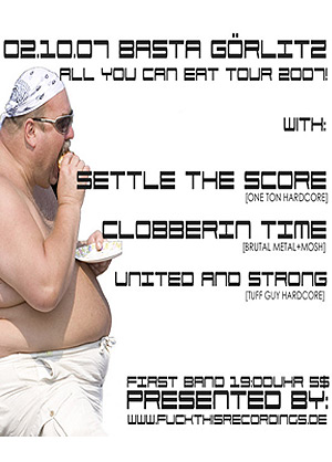 SETTLE THE SCORE, CLOBBERIN TIME, UNITED & STRONG SETTLE THE SCORE, CLOBBERIN TIME, UNITED & STRONG
