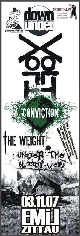 VOLT, CONVICTION, THE WEIGHT, UNDER THE BLOODY VEIL VOLT, CONVICTION, THE WEIGHT, UNDER THE BLOODY VEIL