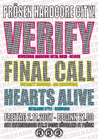 VERIFY, FINAL CALL, HEARTS ALIVE VERIFY, FINAL CALL, HEARTS ALIVE