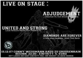 ADJUDGEMENT, DIAMONDS ARE FOREVER, UNITED AND STRONG ADJUDGEMENT, DIAMONDS ARE FOREVER, UNITED AND STRONG