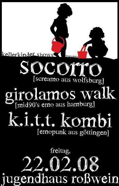 SOCORRO, GIROLAMOS WALK, K.I.T.T. KOMBI