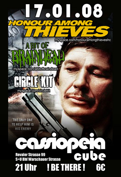 HONOUR AMONG THIEVES, A BIT OF BRAINDEAD, CIRCLE KIT