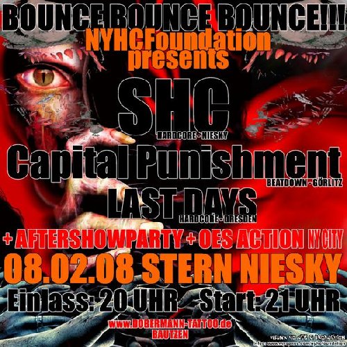 SHC, CAPITAL PUNISHMENT, LAST DAYS SHC, CAPITAL PUNISHMENT, LAST DAYS