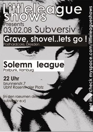 GRAVE, SHOVEL...LET'S GO!, SOLEMN LEAGUE GRAVE, SHOVEL...LET'S GO!, SOLEMN LEAGUE