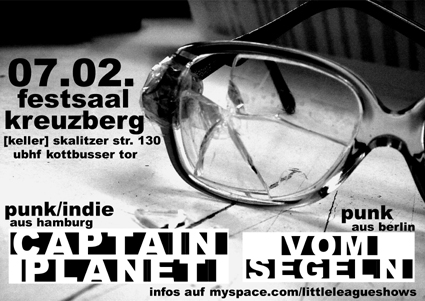 CAPTAIN PLANET, VOM SEGELN CAPTAIN PLANET, VOM SEGELN
