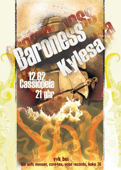 BARONESS, KYLESA, ANDROIDS EMPIRE BARONESS, KYLESA, ANDROIDS EMPIRE