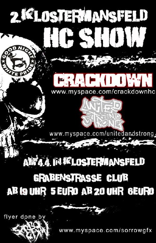 CRACKDOWN, UNITED & STRONG CRACKDOWN, UNITED & STRONG