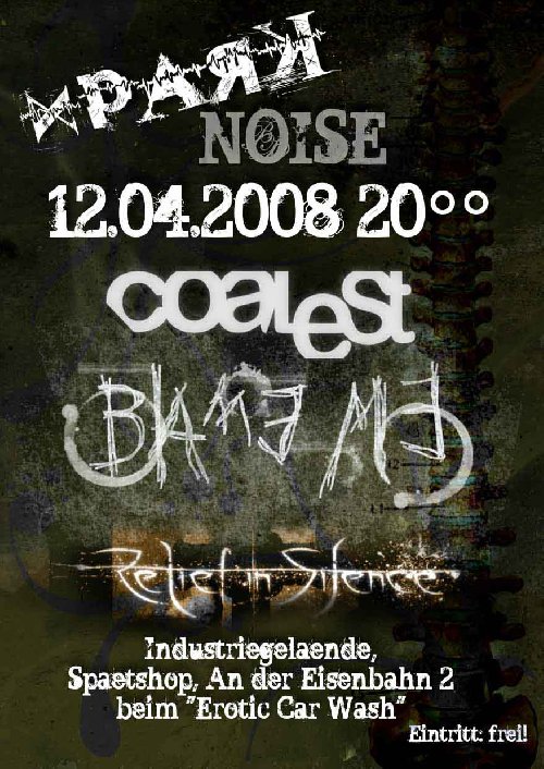 COALEST, BLAME ME, RELIEF IN SILENCE COALEST, BLAME ME, RELIEF IN SILENCE