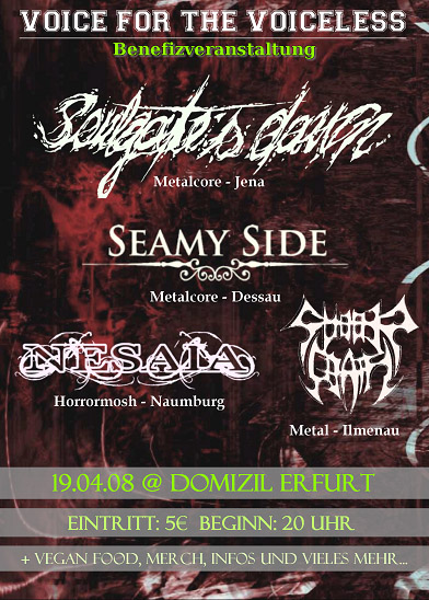 SOULGATE'S DAWN, SEAMY SIDE, NESAIA, SUDDEN DEATH SOULGATE'S DAWN, SEAMY SIDE, NESAIA, SUDDEN DEATH