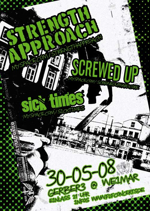 STRENGTH APPROACH, SCREWED UP, SICK TIMES STRENGTH APPROACH, SCREWED UP, SICK TIMES