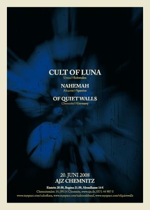 CULT OF LUNA, NAHEMAH, OF QUIET WALLS CULT OF LUNA, NAHEMAH, OF QUIET WALLS