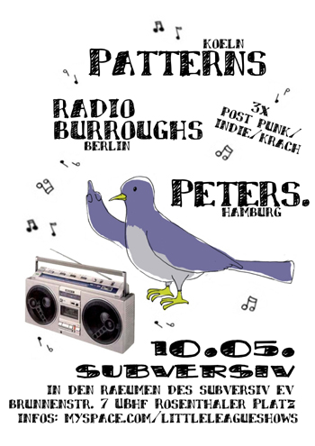 PETERS., PATTERNS, RADIO BURROUGHS PETERS., PATTERNS, RADIO BURROUGHS