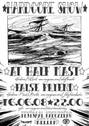 AT HALF MAST, FALSE FRIEND AT HALF MAST, FALSE FRIEND