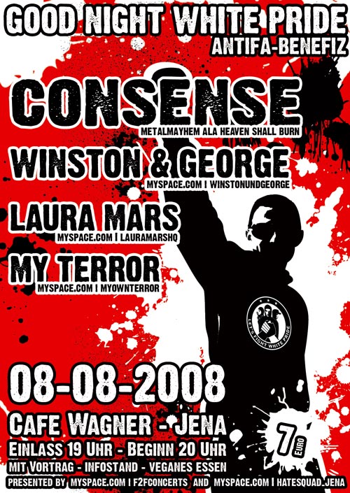 CONSENSE , LAURA MARS, WINSTON & GEORGE, MYTERROR