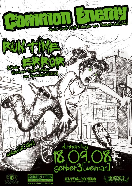 COMMON ENEMY, RUN TIME ERROR