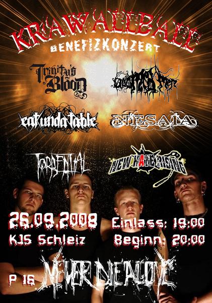 TRINITY'S BLOOD, DOOMED MEN, EAT UNDA TABLE, NESAIA, TORENTIAL, NEW HATE RISING