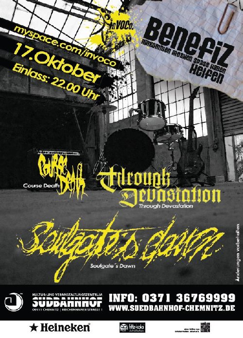 SOULGATE'S DAWN, THROUGH DEVASTATION, COURSE DEATH
