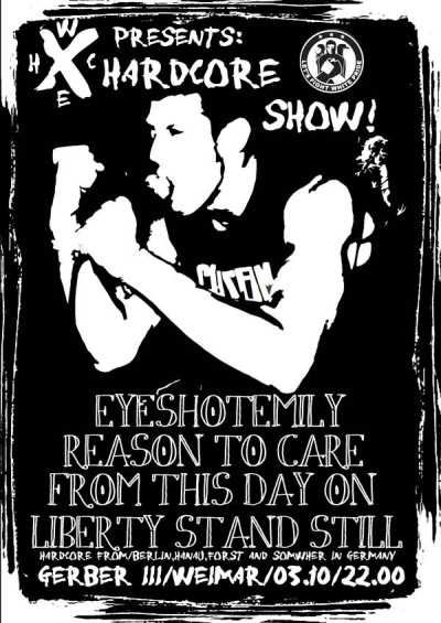 LIBERTY STAND STILL, REASON TO CARE, EYES HOT EMILY, FROM THIS DAY ON LIBERTY STAND STILL, REASON TO CARE, EYES HOT EMILY, FROM THIS DAY ON