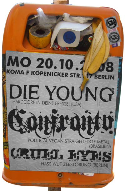 CONFRONTO, DIE YOUNG, CRUEL EYES