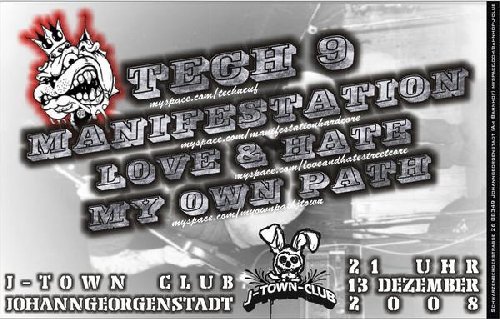 TECH 9,MANIFESTATION, LOVE & HATE, MY OWN PATH