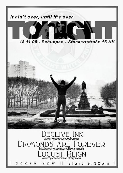 DECLIVE INK, DIAMONDS ARE FOREVER, LOCUST REIGN DECLIVE INK, DIAMONDS ARE FOREVER, LOCUST REIGN