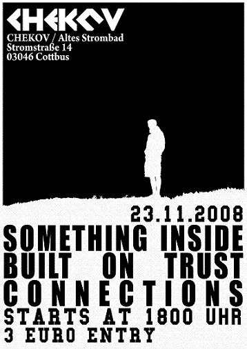 SOMETHING INSIDE, BUILT ON TRUST, CONNECTIONS