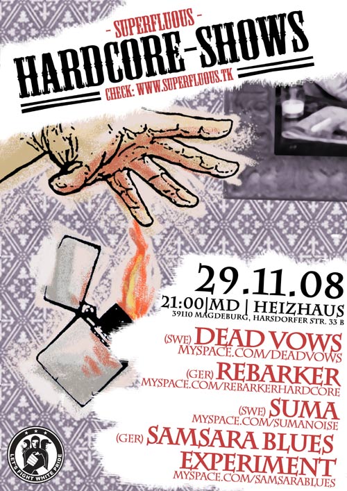 DEAD VOWS, SUMA, REBARKER, SAMSARA BLUES EXPERIMENT DEAD VOWS, SUMA, REBARKER, SAMSARA BLUES EXPERIMENT