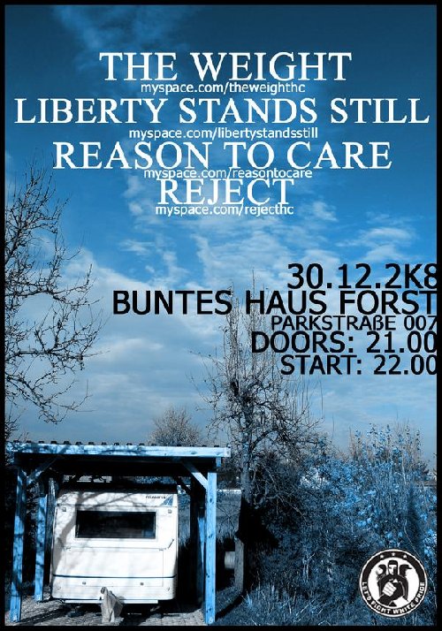 THE WEIGHT, LIBERTY STANDS STILL, REASON TO CARE, REJECT