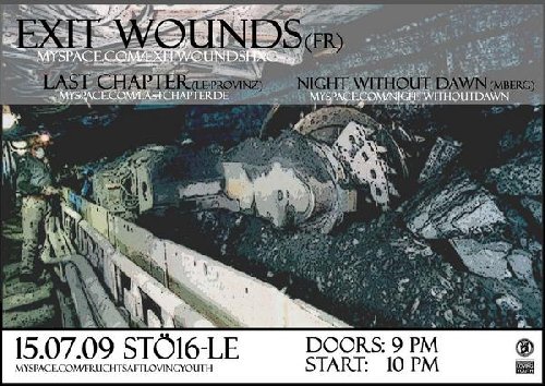 EXIT WOUNDS (FRA), LAST CHAPTER, NIGHT WITHOUT DAWN EXIT WOUNDS (FRA), LAST CHAPTER, NIGHT WITHOUT DAWN