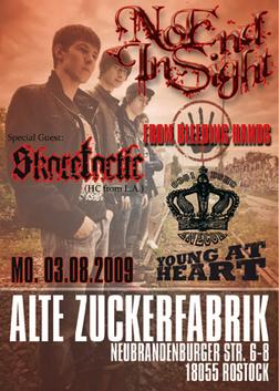 SKARE TACTIC, NO END IN SIGHT, FROM BLEEDING HANDS, ENECOR, YOUNG AT HEART