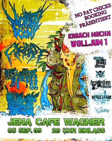 MORTAL AGONY , NUCLEAR NATURE , WELCOME KAREN , OPHELIAS GREAT DAY
