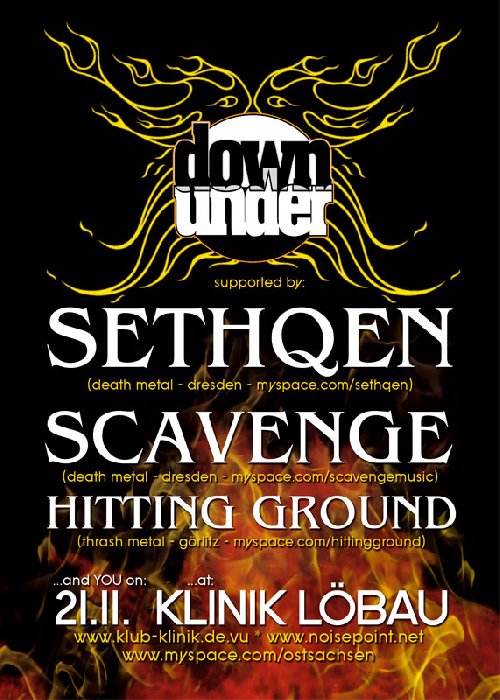 SETHQEN, SCAVANGE, HITTING GROUND