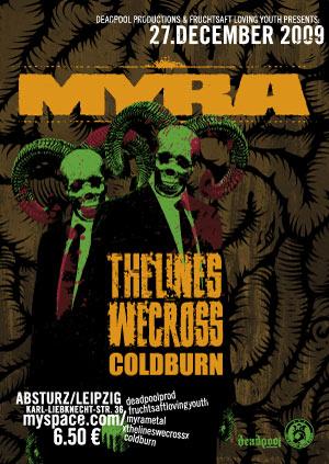 MYRA, THE LINES WE CROSS, COLDBURN