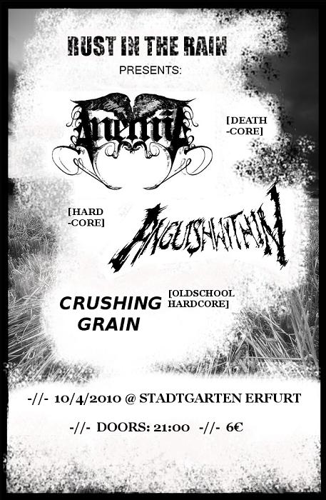 ANEMIA, ANGUISH WITHIN, CRUSHING GRAIN ANEMIA, ANGUISH WITHIN, CRUSHING GRAIN