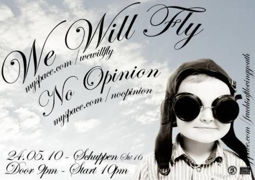 WE WILL FLY, NO OPINION