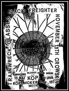 GLASSES, TRAINWRECK, BLACK FREIGHTER, CROWSKIN, NOVEMBER 13TH