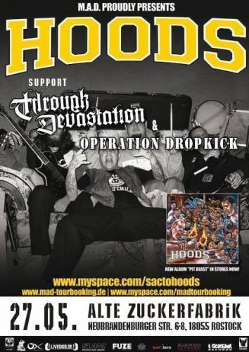 HOODS, THROUGH DEVASTATION, OPERATION DROPKICK