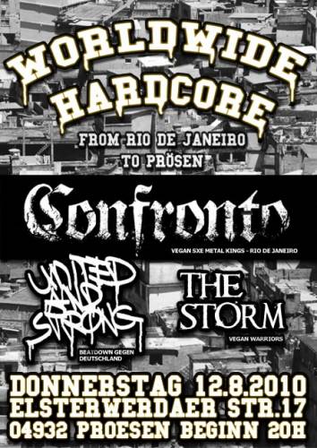 CONFRONTO, UNITED AND STRONG, THE STORM