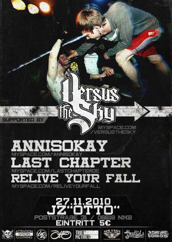 VERSUS THE SKY, ANNISOKAY, LAST CHAPTER, RELIVE YOUR FALL