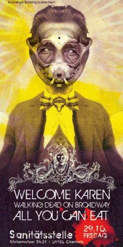 WELCOME KAREN, WALKING DEAD ON BROADWAY, ALL YOU CAN EAT