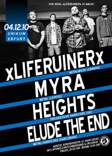 XLIFERUINERX, MYRA, HEIGHTS, ELUDE THE END