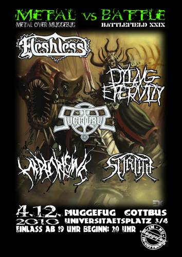 FLESHLESS, SUCCUBUS, STIRIAH, INTERNAL DECAY, DYING ETERNITY FLESHLESS, SUCCUBUS, STIRIAH, INTERNAL DECAY, DYING ETERNITY